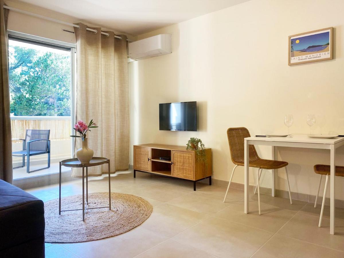 Studio Renove, 5Mn Plage, Terrasse, Clim, Velos Saint-Mandrier-sur-Mer Esterno foto