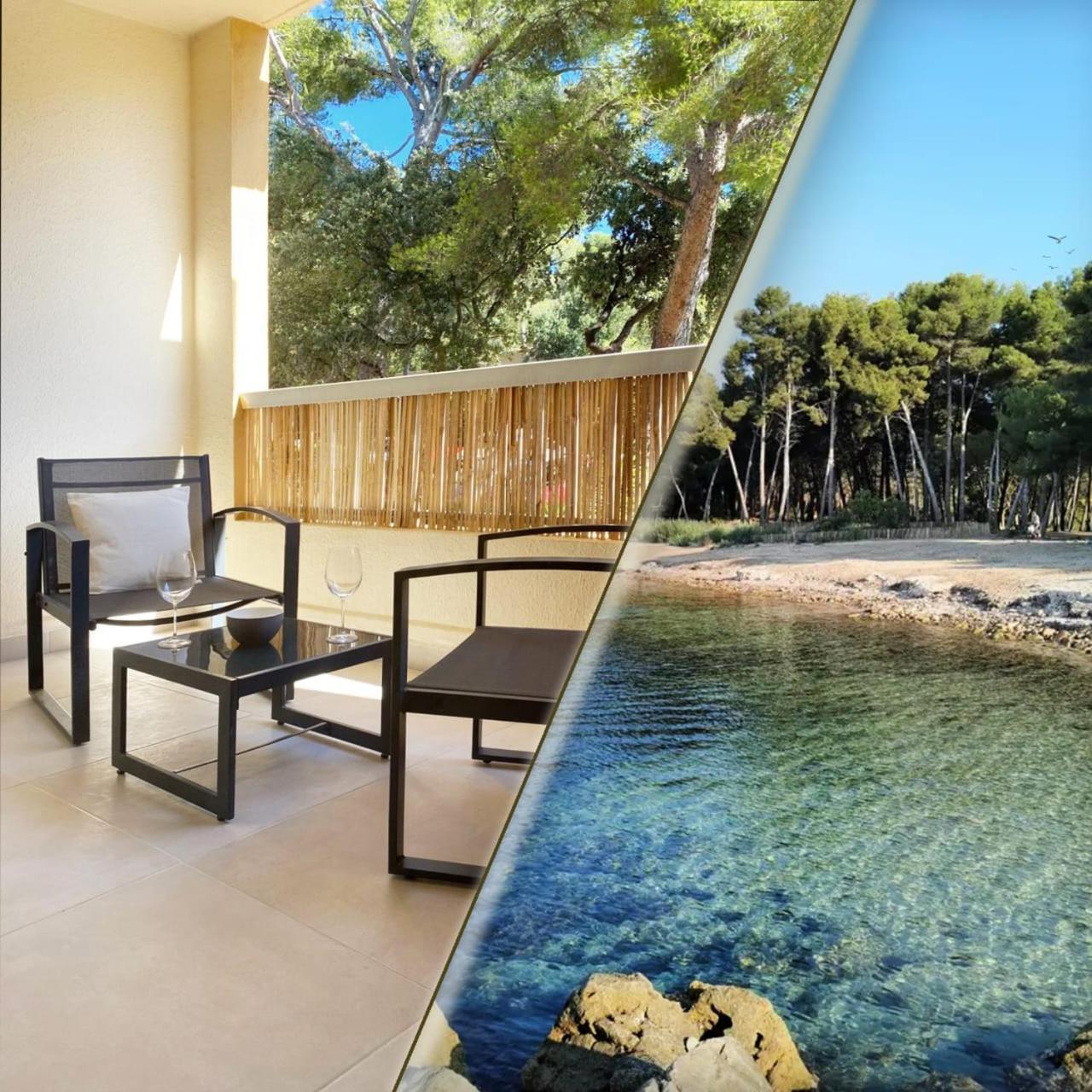 Studio Renove, 5Mn Plage, Terrasse, Clim, Velos Saint-Mandrier-sur-Mer Esterno foto